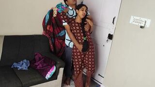 My Indian Stepsister Comes Out Of The Shower In A Towel And I Warm Her Up To Fuck Her And Get Her To