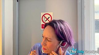 Sugar Babe And Sugar Daddy In Retired Senior Cuntdrilling Kinky Nurse