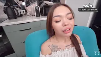 Asian hottie joins raunchy orgy jamboree - hard, fast fuck!