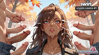 Autumn xxx afternoon with beefy paramour gives girl stunning XXX porn!