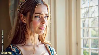 Ai upscaled mysterious futa lady wants oral sex and facial cumshot - Ai generated blowjob and cum on face