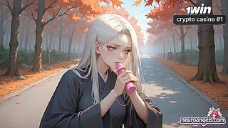Savor the autumn road with the white-haired adult movie star and CEO as they ejaculation in the best XXX, XXX