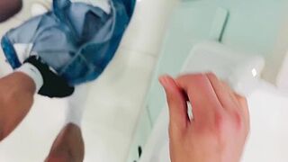 Innocent Goth Girl Fucked In Kitchen I Cum In Her Mouth