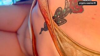 Freaky Ahh Big Titty Stepsis Wasnt Wearing Any Panties In Daybed