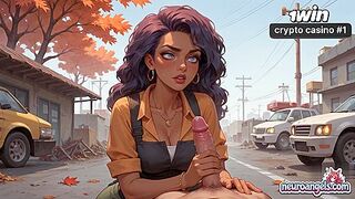 Hardcore sluts, autumn coupling, bare fucking, fucky-fucky on streets, dirty biotch orgy!