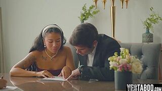 Gizelle Blanco, Ameena Green And Codey Steele - Huge Tits Bride Humped In Public