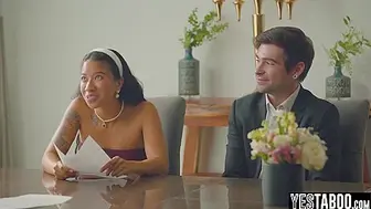 Gizelle Blanco, Ameena Green And Codey Steele - Huge Tits Bride Humped In Public