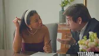 Gizelle Blanco, Ameena Green And Codey Steele - Huge Tits Bride Humped In Public