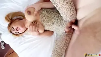 Anal Sex With A Gorgeous Thai Babe In A Leopard Tights