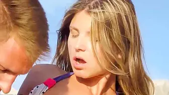 Romantic Time On The Beach