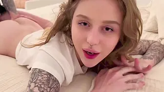Skinny Blonde Teen Massaged By Best Friend’s Boyfriend