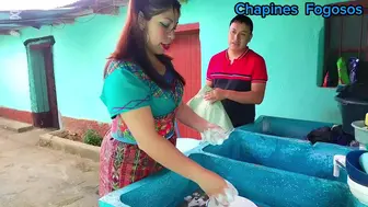 Chapina Fogosa And Chapines Fogosos - Madrastras Es Follada Por Su Hijastro Mientras El Steppapa No Esta