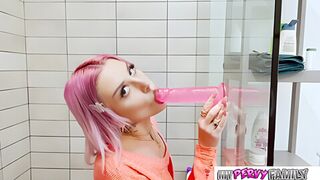 Purple-haired Tattooed Stepdaughter Seeks Conservative Stepdads Cock