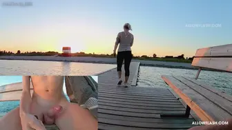 public dick flash for girl