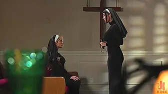 Mother nun teaches nun about sins
