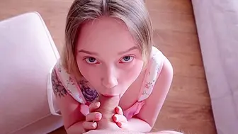 Gorgeous Big Natural Tits Blonde Teen Screwed Hard For The Rent