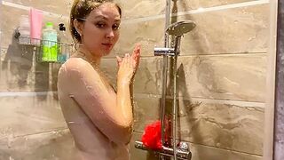 Beautiful Busty Milf Stepmother Gets Unexpected Visitor In The Shower