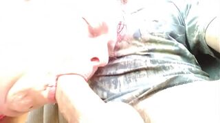 Deepthroat blowjob