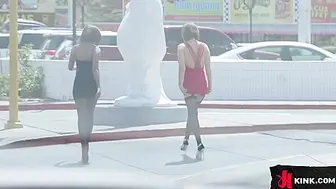Krissy Lynn And Skin Diamond - Two Hot Hookers Get Bound And Fucked On Vegas Road Trip