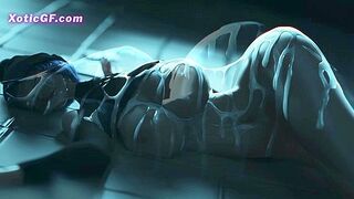 The Mysterious Silver Ladyboy of the Abandoned House (Animation) Exclsuive