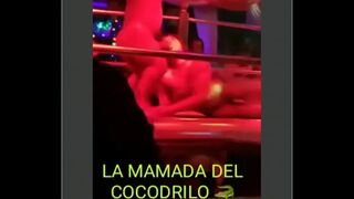 Crocodile type blowjob