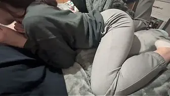 hot blowjob from cute redhead