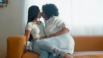 Asian Teen 18+ Down For Lesbian Pleasures With Milf Ebony - Misty Stone And Vina Skyy