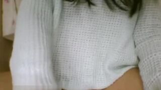 Asian girl plays on Omegle