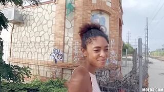 Weekend Fuckaway - Mike Angelo Fucks Young Perky Tits Ebony Teen 18+ Outdoors On The Beach