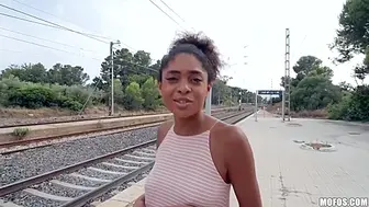 Weekend Fuckaway - Mike Angelo Fucks Young Perky Tits Ebony Teen 18+ Outdoors On The Beach