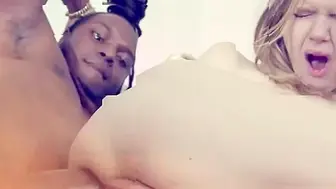 Liz Jordans Huge Black Cock Duo Empties Her Holes As Cuck Boyfriend Strokes