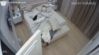 Hacked CAM - Young russian comes home after night out