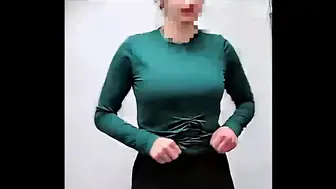Spycam shots compilation of my cousin's lovely tits, butt, shaved and full bush pussy.