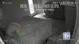 Camera in the bedroom