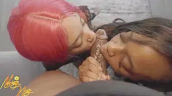 Amateur Cash And Magesty Threesome