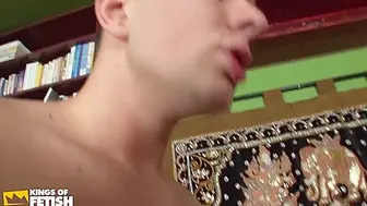 Cute Teen 18+ Gets Her Pussy Fisted And Eaten By A Tattooed Guy Before Having Intense Sex