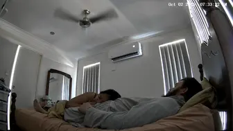 Filipina Sucks cock first thing in the morning