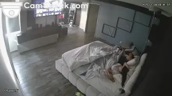 IPCAM - Big ass woman fucked in missionary in the morning