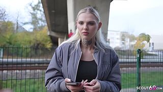 Blond Fitness Model Teen 18+ Lexi Star Pick Up For Premier Porn Casting